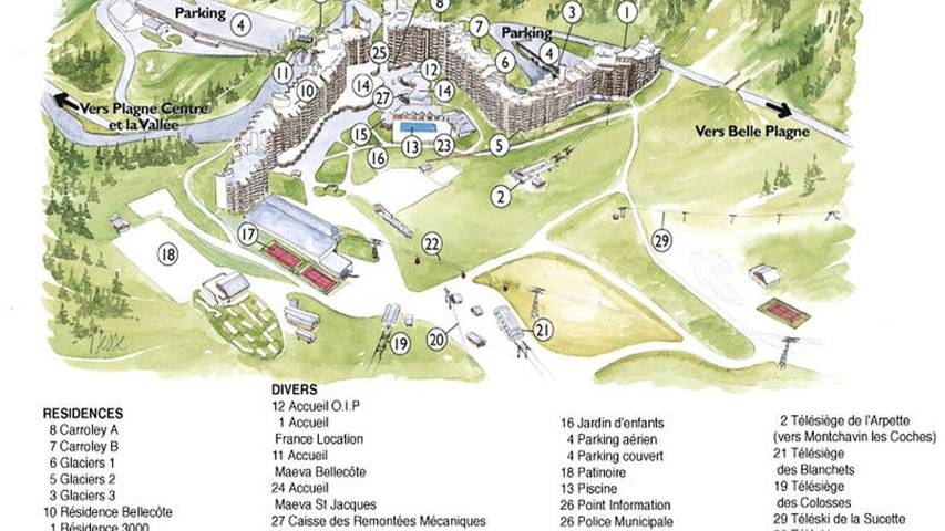 Ferienwohnung für 6 Personen, mit Balkon - 1