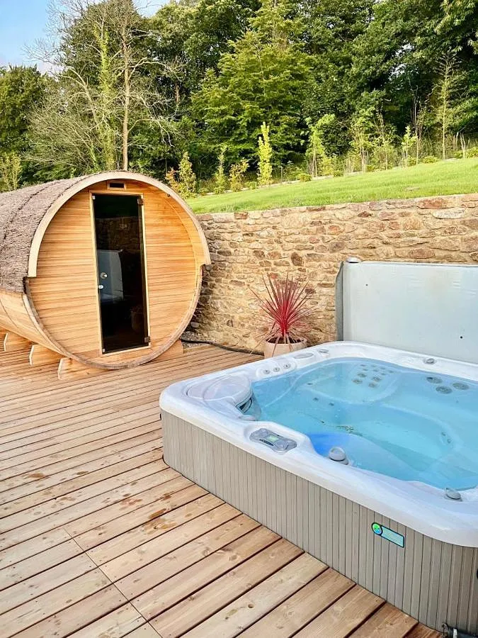 Casa de vacaciones para 4 personas, con vistas además de sauna y jardín - 1