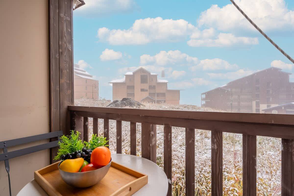 Ganze Wohnung, South-Side Ski-In/Out Apartment in Val Thorens, Vanoise-Massiv