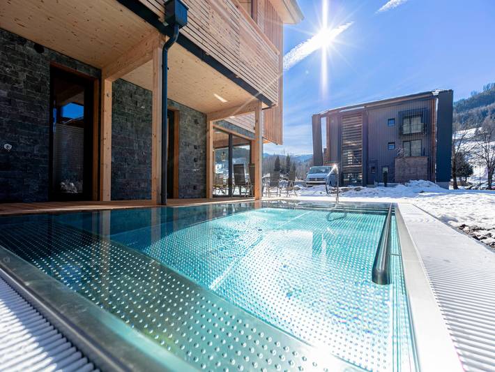 Vakantiewoning voor 8 personen, with zwembad and sauna as well as balkon/terras in St. Georgen ob Murau