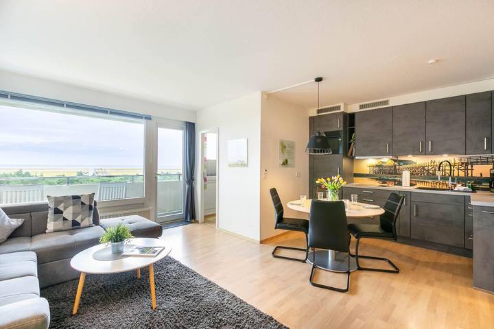 Ganze Ferienwohnung, Wohnung 146 "Meerblick Spo" (Id 311) in St. Peter-Bad, St. Peter-Ording