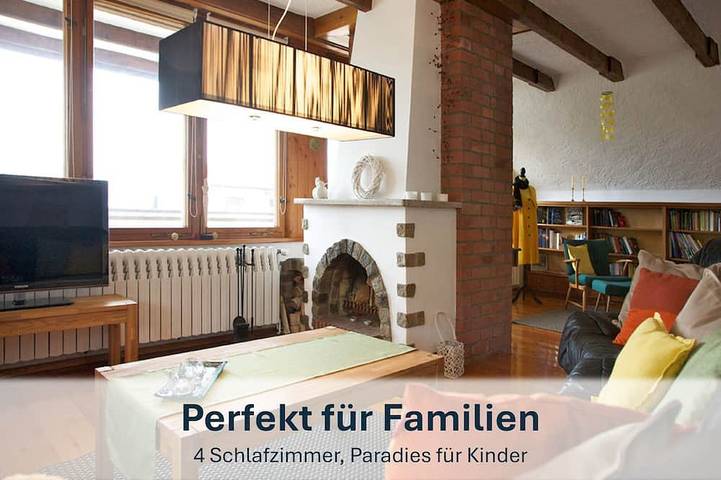 Cottage für 8 Personen, mit Balkon und Garten, mit Haustier