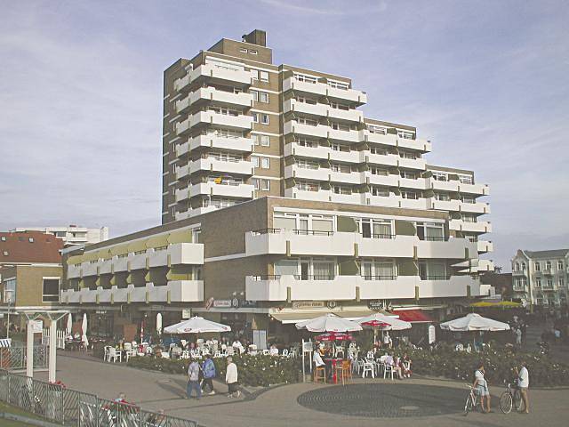 Haus Panorama - 1-Raum-Ferienwohnung 36 mit Balkon und Teilseesicht in Duhnen, Cuxhaven