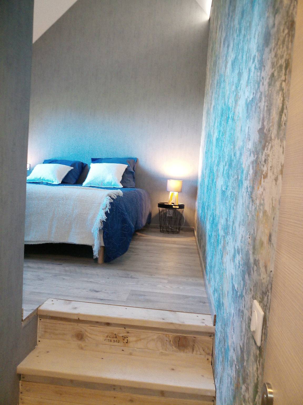 Chambre d'hôtes 'La Chambre De L'Obiou 1' avec vue sur le lac, jardin commun et Wi-Fi in Les Côtes-de-Corps, Parc national des Écrins