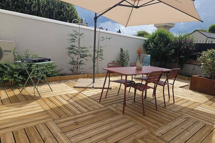 Maison de vacances pour 4 personnes, avec terrasse, animaux acceptés à Vouvray