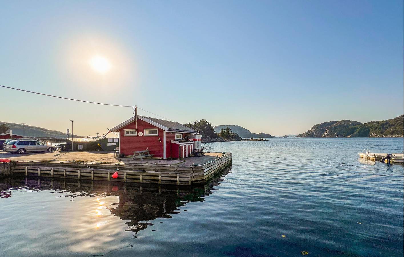 Hel ferieleilighet, Ferieleilighet for 7 personer med terrasse in Korshamn, Lyngdal