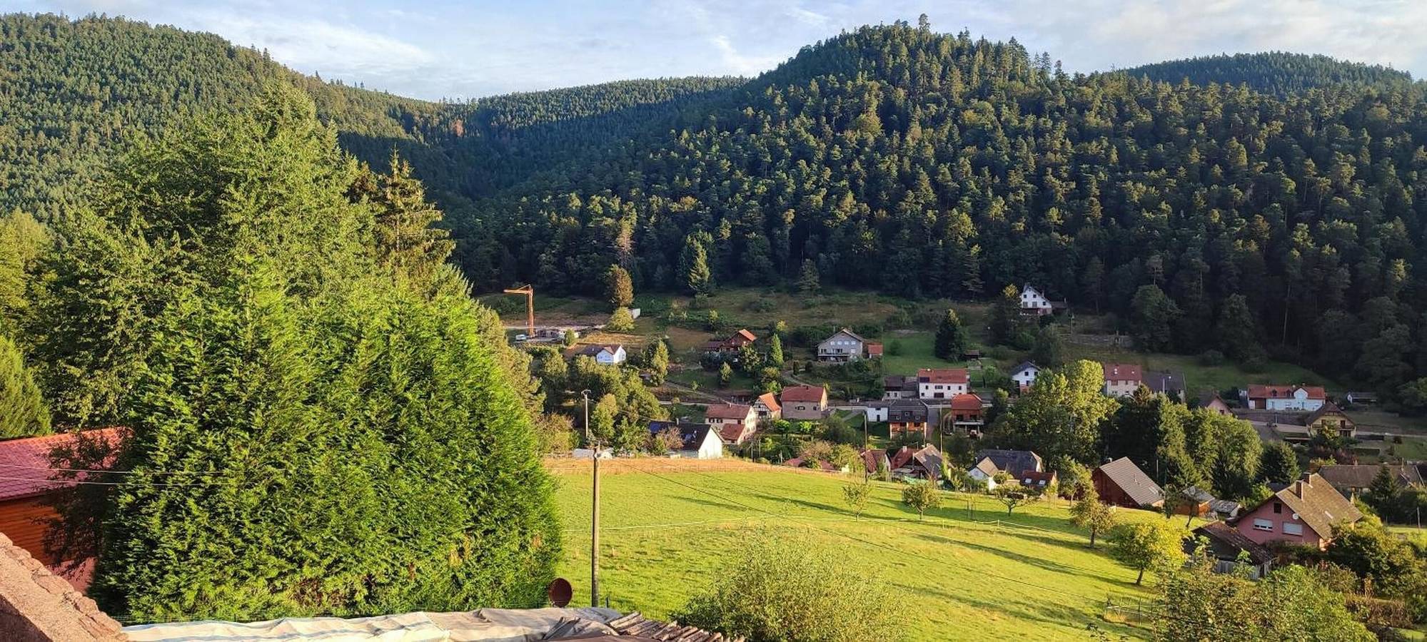 Geheel appartement, Appartement 'Chez Mémé' met Uitzicht op de Bergen, Balkon en Wi-Fi in Wangenbourg-Engenthal, Bas-Rhin Alsace