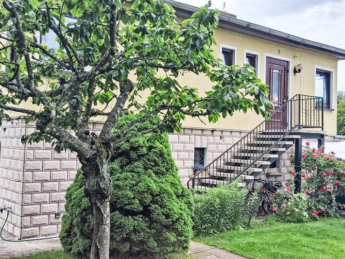 Ferienwohnung für 4 Personen, mit Garten und Seeblick in Göhren