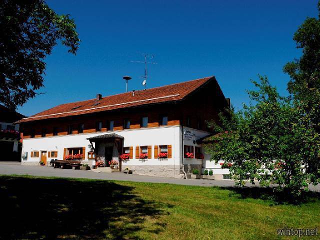 Pension, mit Balkon/Terrasse und Terrasse sowie Garten und Sauna in Achslach - 3