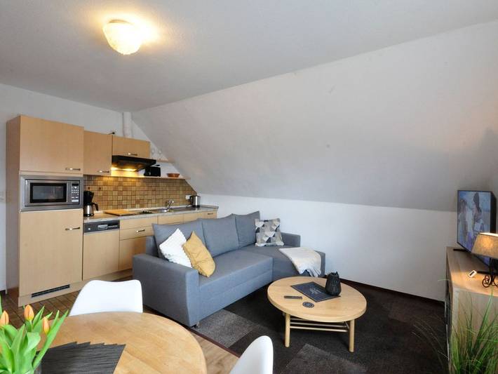 Ferienwohnung für 4 Personen, mit Balkon und Terrasse sowie Garten in Werdum