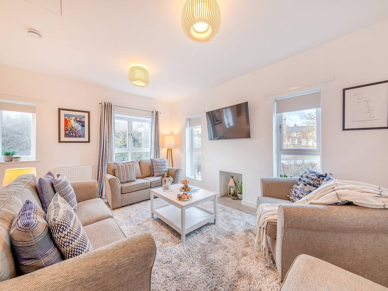 Whinstone House in Craster, Northumberland