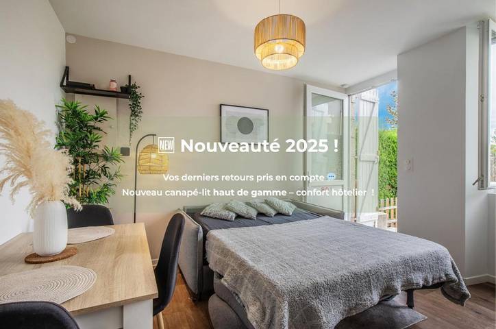 Gîte pour 2 personnes, avec jardin dans Thermes de l'Avenue - 2