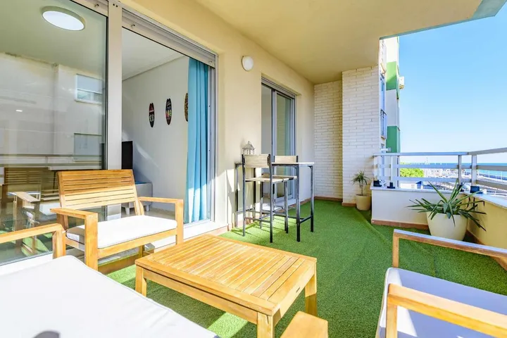 Appartement de vacances pour 4 personnes, avec vue ainsi que balcon et piscine - 1