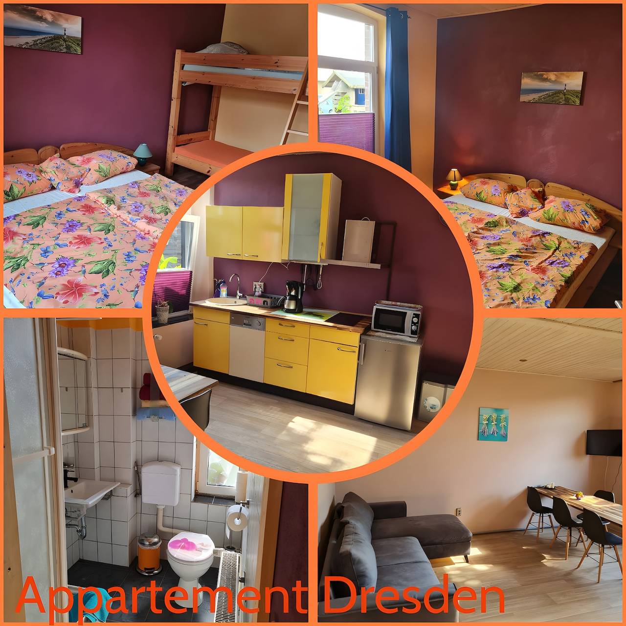 Ganze Wohnung, Apartment „Lütt Smedhoff - Dresden“ mit Gemeinschaftspool, Garten und Wlan in Mecklenburgische Seenplatte