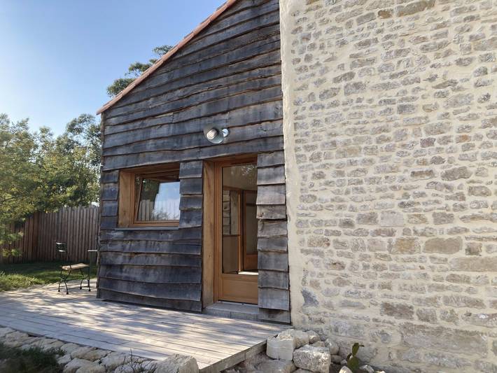 Gîte pour 2 personnes, avec jardin