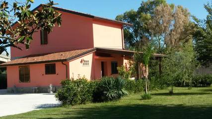 Gîte pour 6 personnes, avec vue et jardin à Villapiana