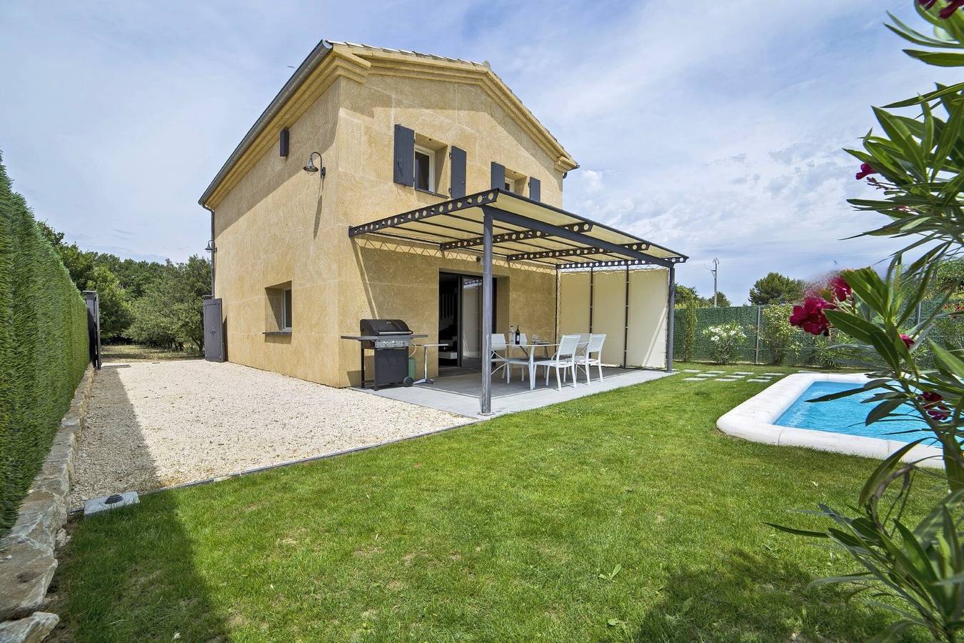 L'oustaou provençal - Piscine in Colonzelle, Région de nyons
