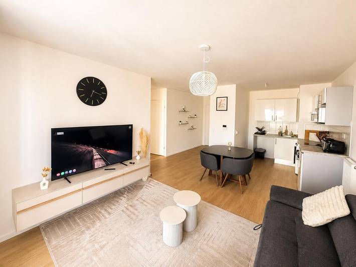 Gîte pour 4 personnes, avec Balcon à Clichy-sous-Bois