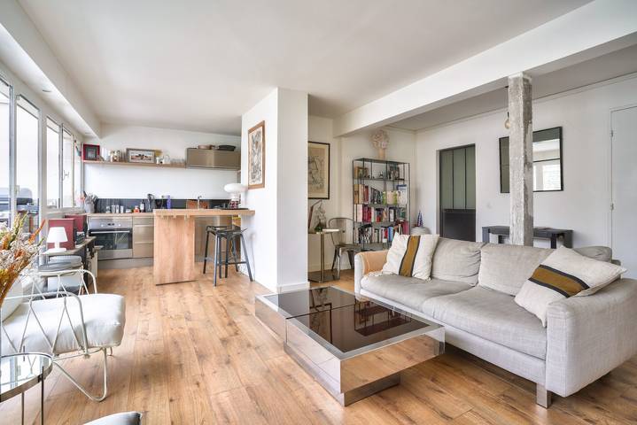 Gîte pour 4 personnes, avec terrasse à Paris - 3