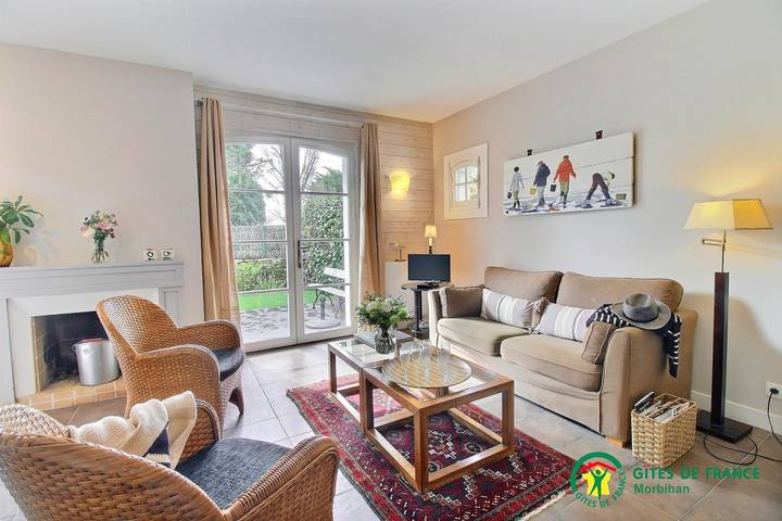 Gîte pour 7 personnes, avec jardin et terrasse, animaux acceptés dans Plage Ty Bihan - 2