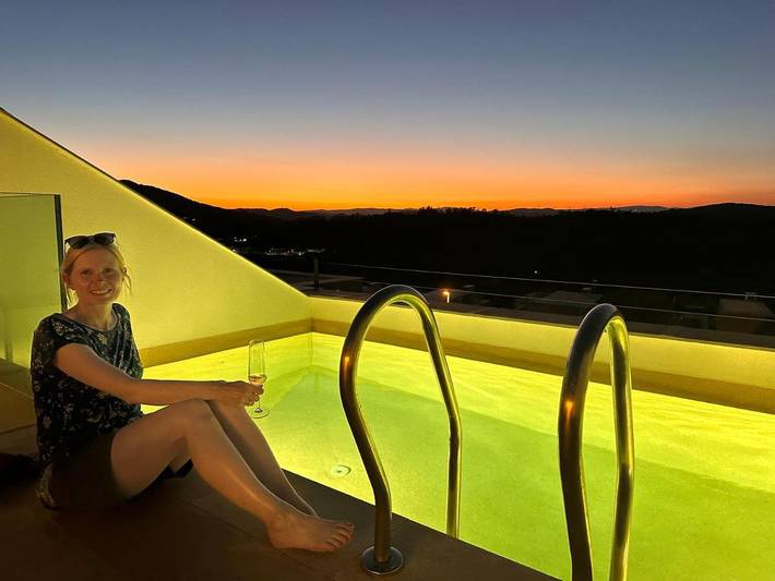 Casa rural para 8 personas, con Balcón y Terraza además de Jardín y Piscina en San Roque - 4