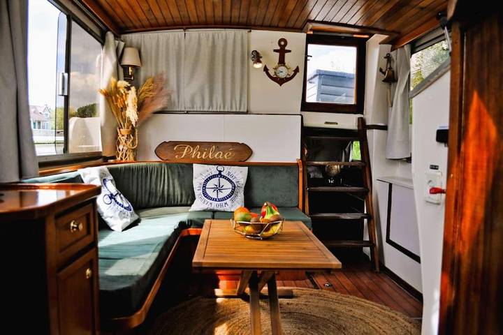 Bateau pour 4 personnes, avec terrasse et vue dans Île de France - 4