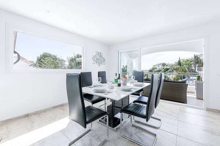 Casa rural para 12 personas, con balcón y jardín en Benalmádena - 3