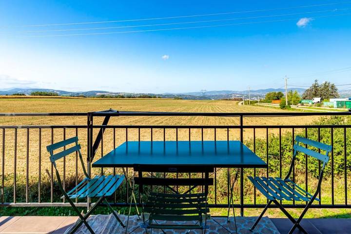 Gîte pour 6 personnes, avec vue et jardin à Chasse-sur-Rhône - 2
