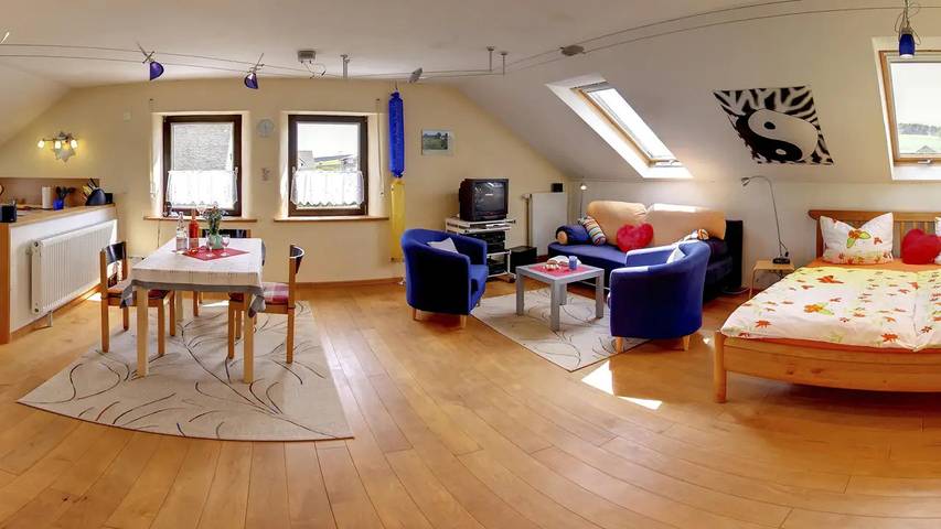 Ferienwohnung für 2 Personen, mit Sauna und Garten