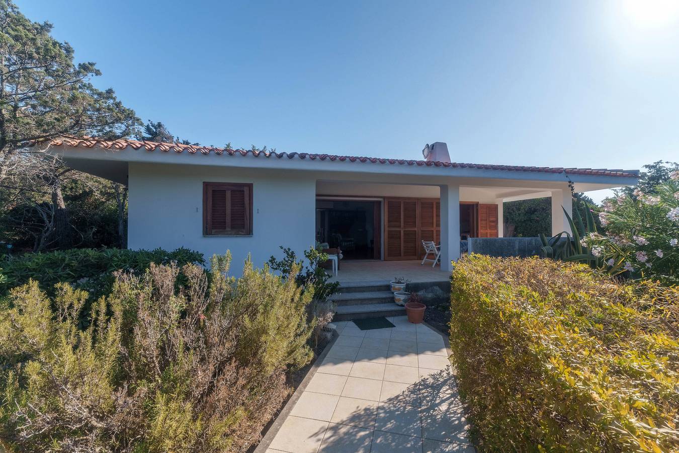 Casa vacacional 'Mirella- Portobello' con terraza privada, jardín privado y Wi-Fi in Gallura