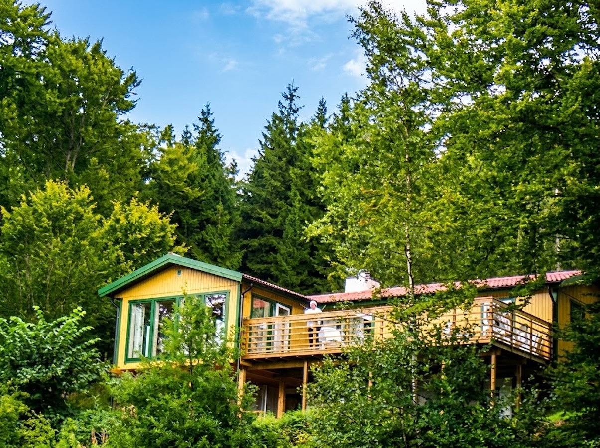 Ferienhaus am See Lerjevallssjön in Kristianstad, Schwedische Ostsee