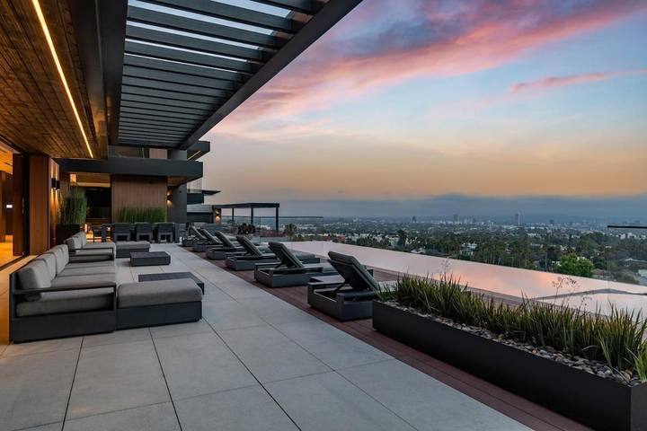 Villa pour 12 personnes, avec piscine ainsi que jacuzzi et terrasse à Los Angeles