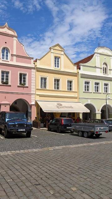 Hôtel pour 4 personnes, avec terrasse et vue à Domažlice