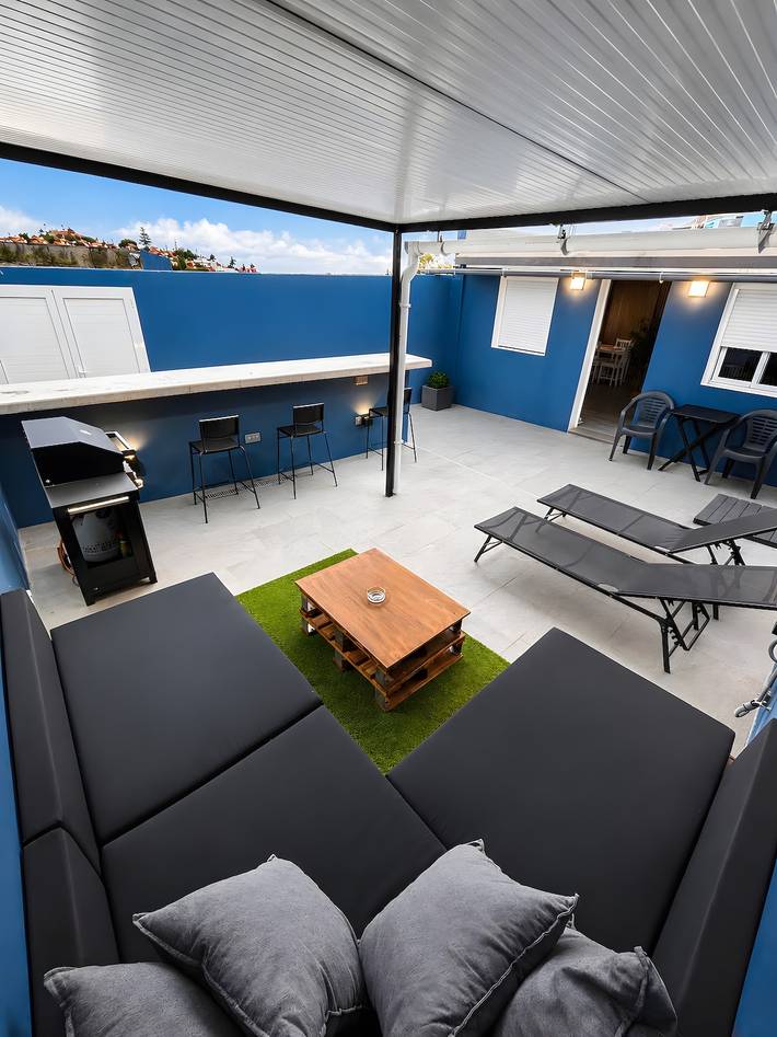 Casa de vacaciones 'Magma' con terraza privada, jardín privado y Wi-Fi in La Atalaya de Santa Brígida, Santa Brígida