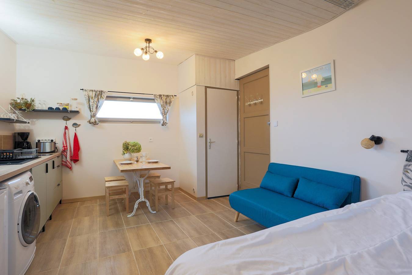 Hel studio-lejlighed, Studio for 4 personer med jacuzzi in Trédrez-Locquémeau, Ceinture Dorée