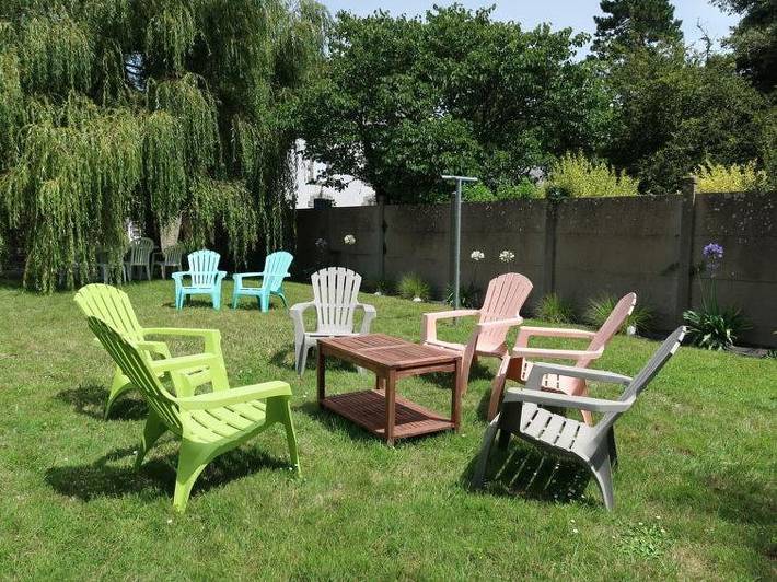 Appartement de vacances pour 5 personnes, avec jardin