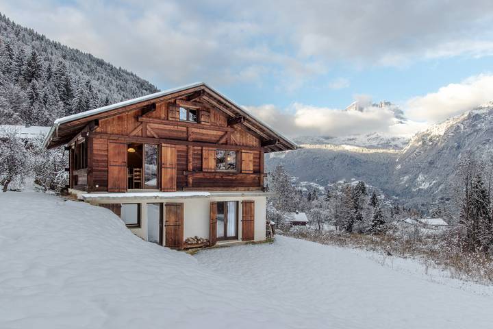 Chalet voor 8 personen, met terras en tuin in Les Houches