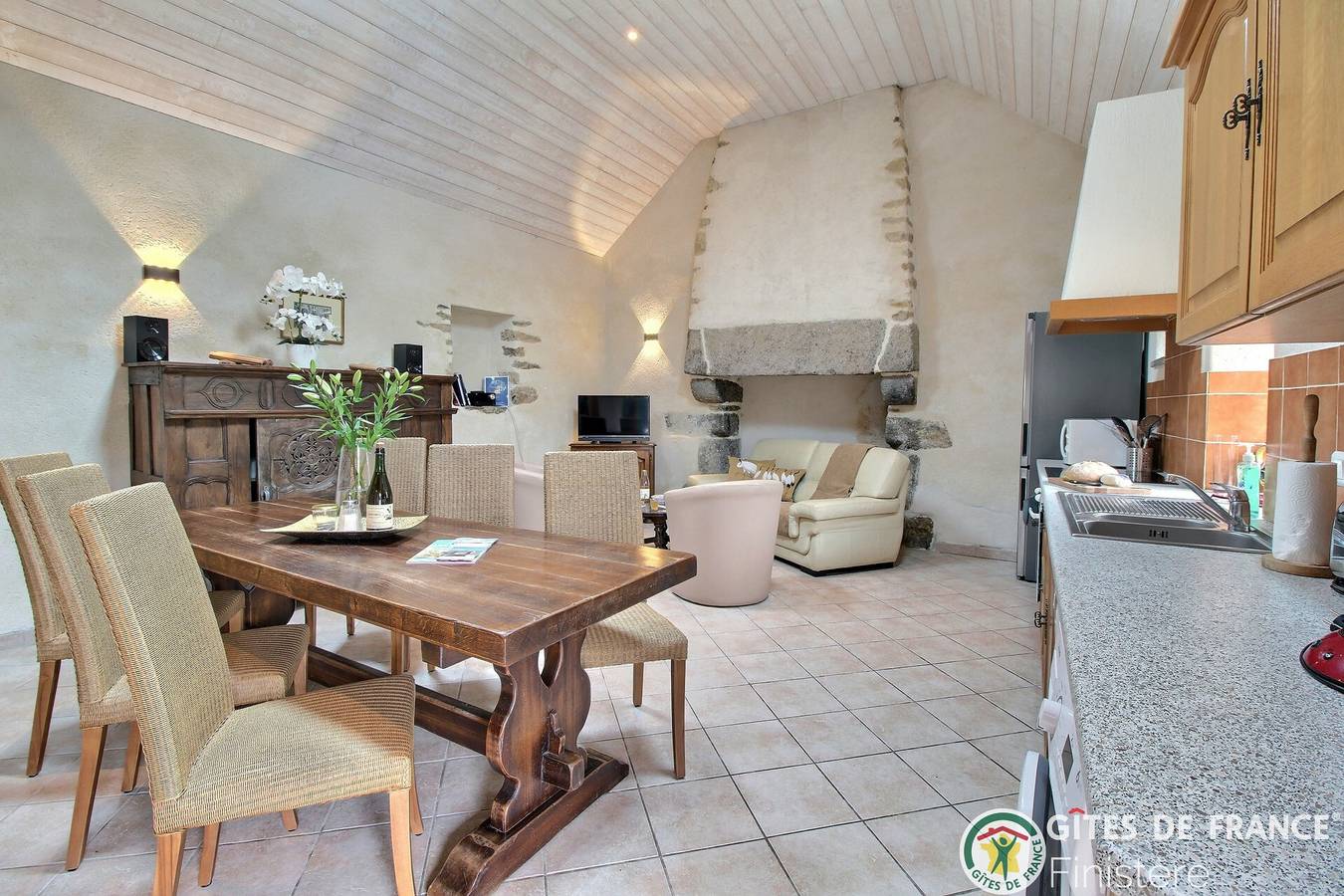 2- Ty Maharic in Goulven, Brest und Umgebung