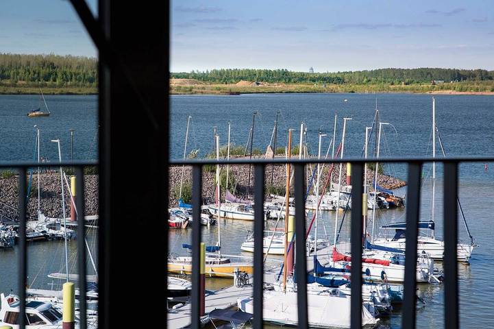 Ferienwohnung für 2 Personen, mit Balkon am Zwenkauer See