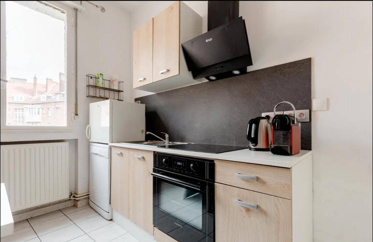 Appartement entier, Chic, Appartement 2 chambres, 60 m2, Centre in Valenciennes, Région de Valenciennes
