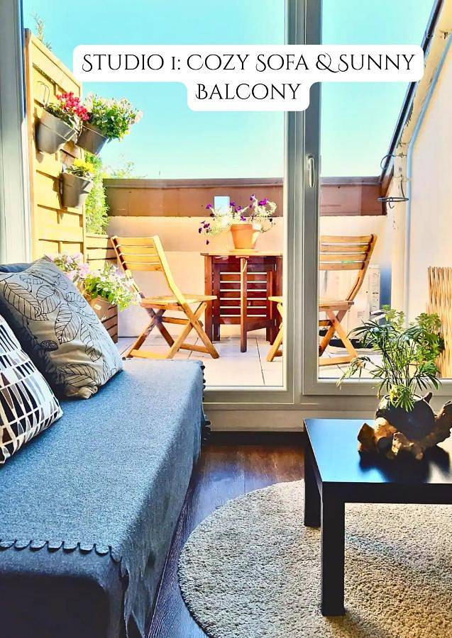 Gîte pour 3 personnes, avec jardin et vue à Ferney-Voltaire