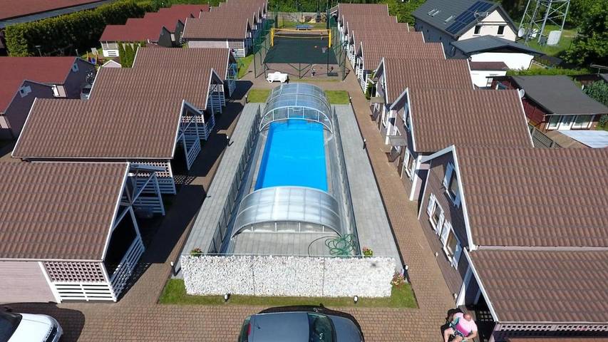 Lodge für 6 Personen, mit Ausblick und Garten sowie Kinderpool und Pool in Międzyzdroje - 2