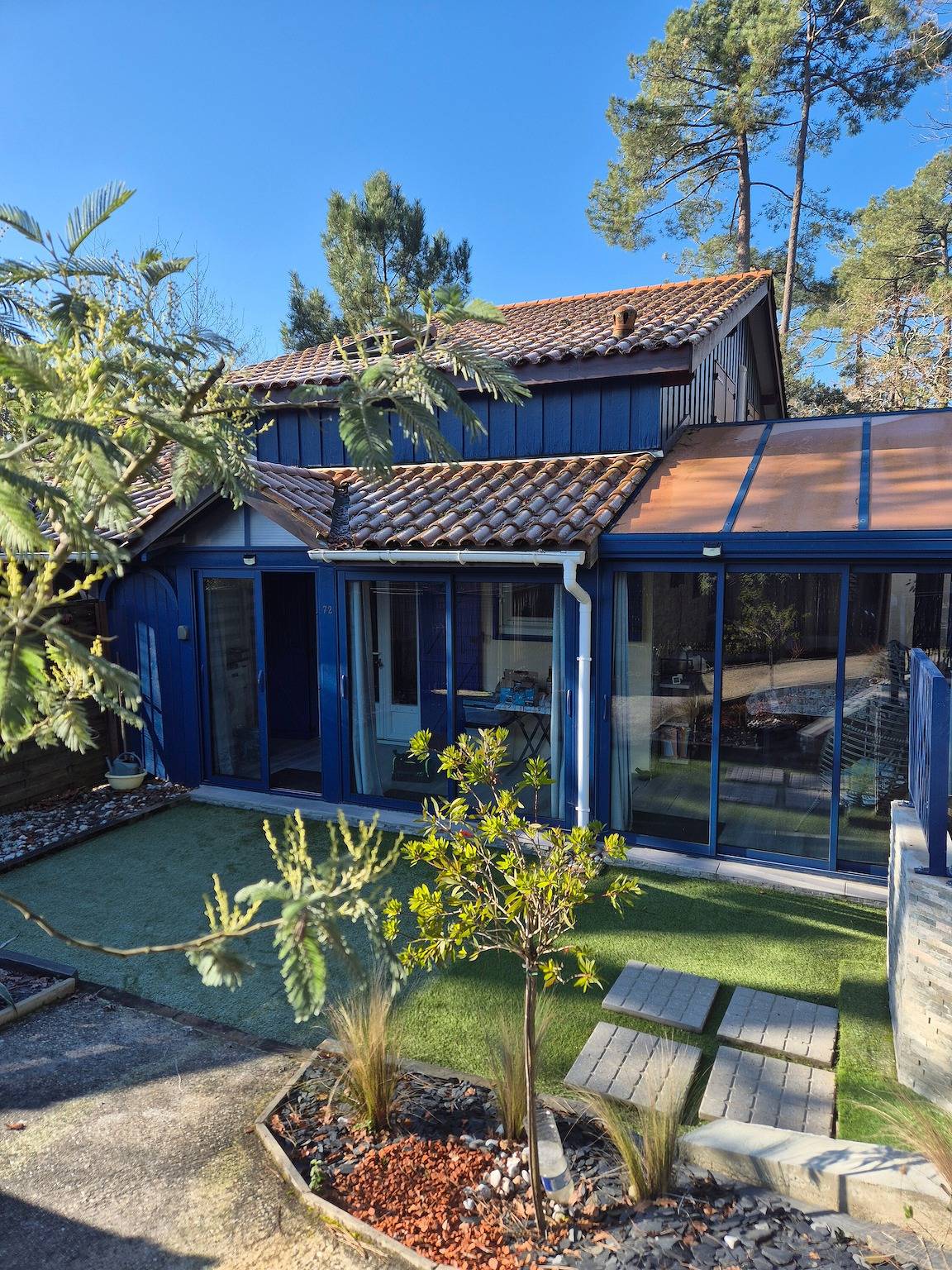 Holiday Home in Carcans – Terrace, Air Conditioning, Near the Lake in Carcans, Médoc Regional Natural Park