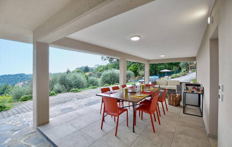 Location de vacances pour 8 personnes, avec jacuzzi ainsi que piscine et jardin dans Corsanico Bargecchia - 2