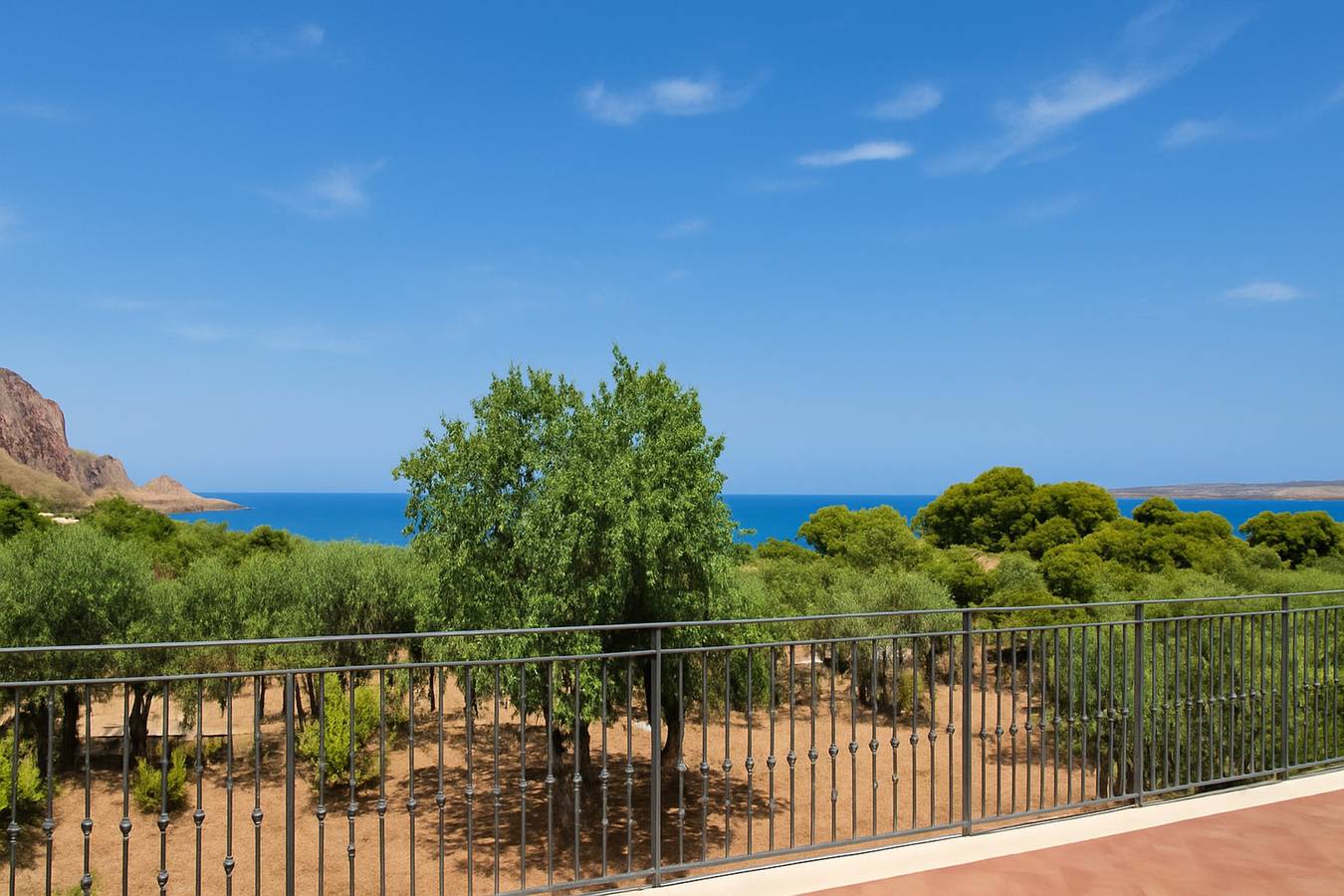 Villa Gheta presso Riserva Orientata Monte Cofano in Custonaci, Provincia de Trapani