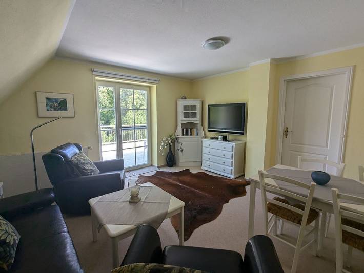 Ferienwohnung für 2 Personen, mit Ausblick und Balkon sowie Sauna in Born a. Darß - 3