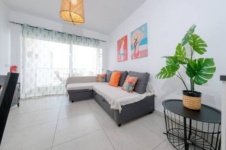 Chalet voor 4 personen, met zwembad en tuin op Lanzarote