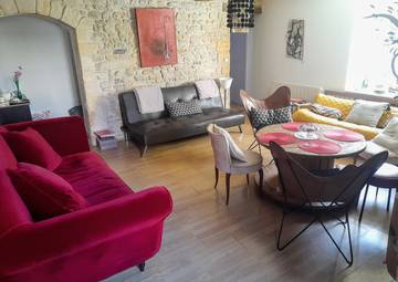 Chambre d’hôte pour 3 personnes, avec jardin à Arromanches-les-Bains