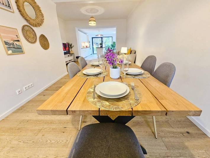 Gîte pour 6 personnes, avec terrasse et vue, animaux acceptés à Differdange - 4