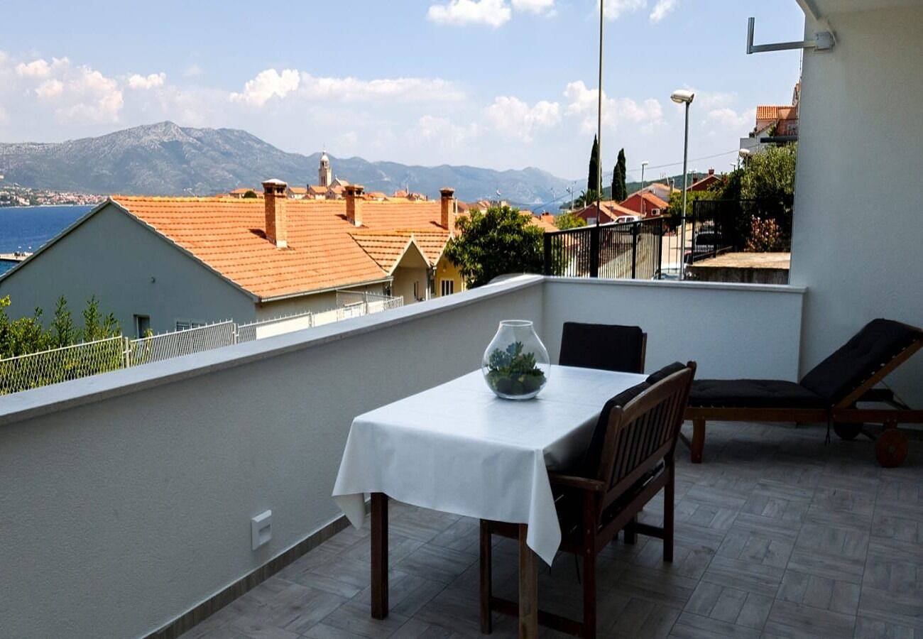 Ganze Wohnung, Apartment Marina in Korčula (Dalmatien), Korcula